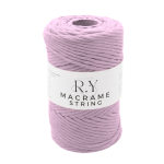 Relax Macrame String 3mm - 39 - LIGHT LILAC