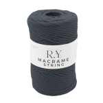 Relax Macrame String 3mm - 4 - DARK GREY