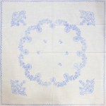 Előnyomott hímezhető terítő 90*90 A55